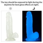 Lumino Play Glow in the Dark Dildo 7.5 Inch Adult Toy DONGS